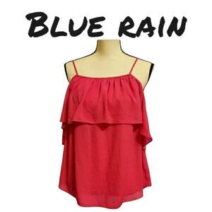 Blue Rain top New with tags Pink Cold shoulder Womens Size medium